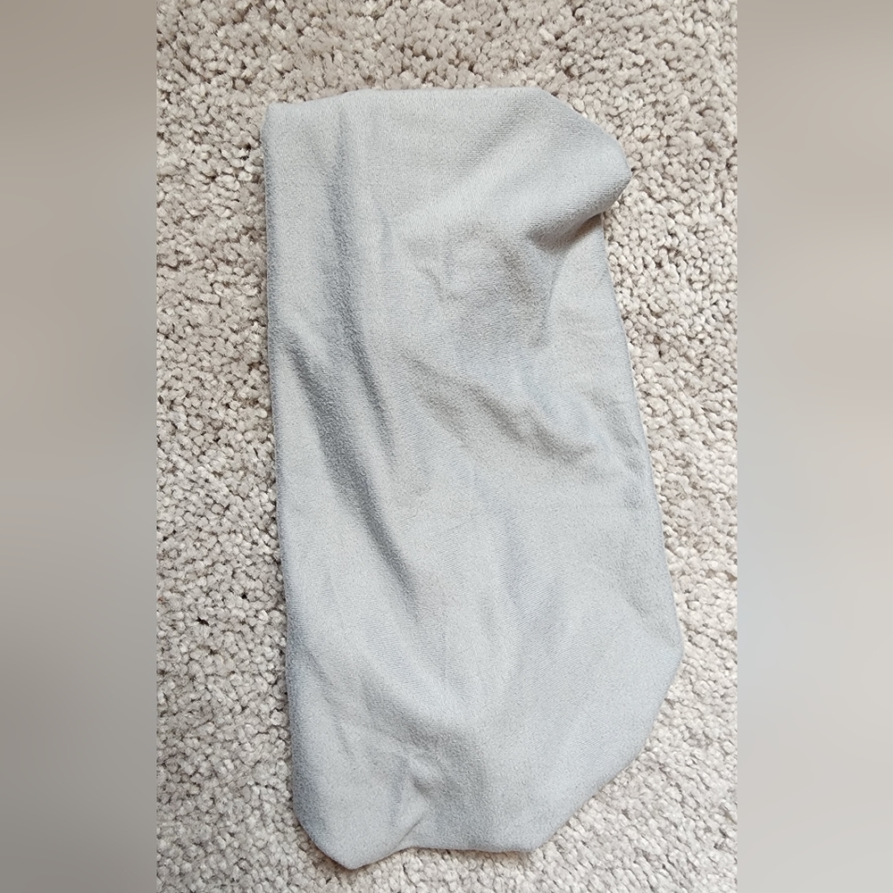 Light Grey / Silver Wrap Headband